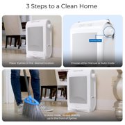 EyeVac Pro Touchless Vacuum Automatic Dustpan - Fast & Powerful - Corded Canister Vacuum, Bagless
