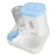 thumbnail image 1 of Dispensador De Agua Y Comida Para Mascotas, Comedero Automático Para Gatos De Diseño 2 En 1 Con Dispensador De Agua De 1 Litro Y Dispensador De Comida De 2 L, Ventana, 1 of 7