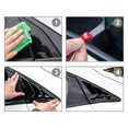 thumbnail image 3 of BFY for Honda Civic Hatchback 2016-2021 2x Rear Side Vent Window Louver Carbon Cover, 3 of 10