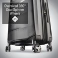 thumbnail image 4 of Equipaje Samsonite Octiv, carcasa rígida ligera de 24 pulgadas, color negro, 4 of 7