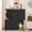 Dressers | Black, variant on Double Cat Litter Box Enclosure Furniture with 2 Scratching Posts & Mats, 2-in-1 Hidden Cabinet for 2 Cats, Large Dual Litter Box Cabinet Odor Control with Storage Grey