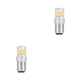 thumbnail image 4 of Kenally 2 piezas 1200LM freno de coche señal de giro lámpara LED amplio ángulo de iluminación bajo consumo de energía luz de respaldo piezas de Type2 NO2 Kenally CBP448848, 4 of 5