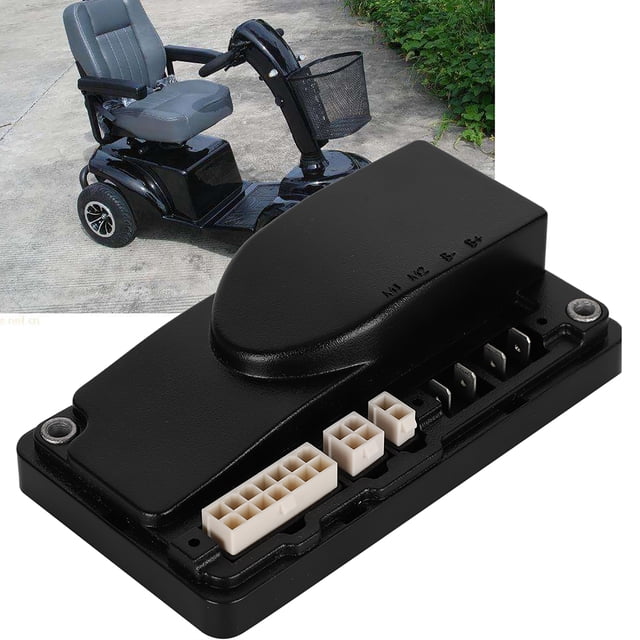 Electric Mobility Scooter Controller Replacement Accessory for Elderly withStart, Variable Speed, Model Easy Installation for Widely Elderly Scooter Electric Wheelchairs