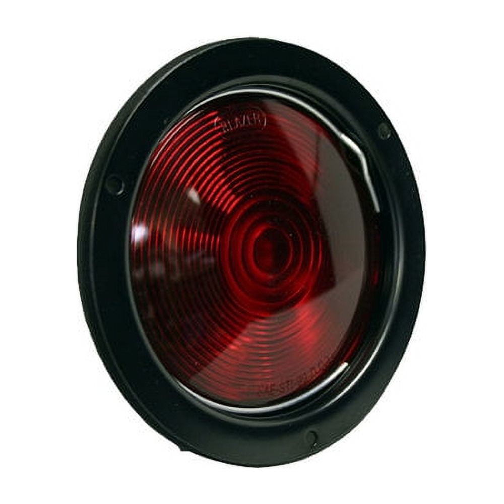 (2 pack) Hopkins Towing Solutions 4" Round Stop-Tail-Turn Lamp Flange Mount, B430BLK