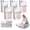4#Multicolor, variant on Clearance Volra Vacuum Storage Bags, Large Cube Vacuum Seal Bags, Press & seal, No Pump Needed, for Jumbo Clothes Bedding,Comforters,Off‑Season (31.5 * 39.4-1ps)