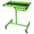 thumbnail image 5 of Adjustable Work Table with Drawer - Garage Repair Shop DIY - Portable Steel Work Bench - 220lb Capacity - 4 Swivel Casters - Green, 5 of 9