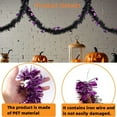 thumbnail image 3 of Halloween Tinsel Garland, Skull Bat Twist Garland Halllween Hanging Decorations  Indoor Outdoor Home Ornaments Party Supplies 6.56ft, 3 of 11