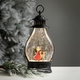 thumbnail image 4 of 15.25"H Sullivans Lighted Santa And Deer Lantern, Multicolored, 4 of 4