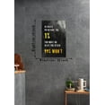thumbnail image 4 of Vintage Black and White Inspirational Canvas Office Painting Positive Quote 1% and 99% Artwork Posters Motivational Wall Art Picture for Office Home Classroom Framed Ready to Hang-12 inch x 18 inch, 4 of 7