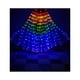 thumbnail image 3 of Alas doradas, alas luminosas LED de colores del arco iris, alas de baile, mariposa fluorescente, alas luminosas para danza del vientre, capa, 3 of 6