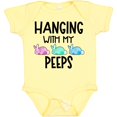 thumbnail image 3 of Inktastic Easter Hanging with My Peeps Pastel Bunnies Boys or Girls Baby Bodysuit, 3 of 5