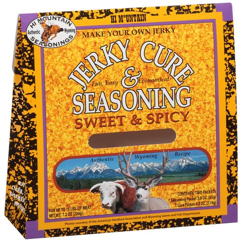 Hi Mountain Seasonings Sweet & Spicy Jerky Cure & Seasoning Kit, 7.2 oz