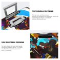 thumbnail image 5 of Cute Anime Cartoon Minions Travel Suitcase Protective Cover Trunk Case Washable Elastic Luggage Cover Fits Small Suitcase Protector Baggage With Concealed Zipper Gifts, 5 of 5