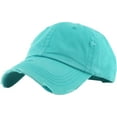 thumbnail image 2 of Ponytail Messy High Bun Adjustable Washed Cotton Baseball Cap, 2 of 9