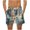 Multicolor E, variant on Umfun Men's Patchwork Plaid Board Shorts Quick Dry Elasticband Casual Swim Trunks with Pockets For Beach Surfing Summer Vacation and Resort Casual Wear