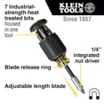 thumbnail image 3 of Juego de destornilladores de impacto Klein Tools 32308F, 10 piezas con 7 puntas, 3 of 9