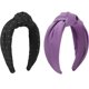 thumbnail image 1 of Diadema anudada para mujer, cómodas diademas con nudo superior para mujer, linda diadema estilo 1, 1 of 5