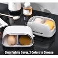 thumbnail image 7 of Beauty Blender Holder, Makeup Sponge Holder with Lid, Makeup Sponge Case for Countertop, 7 of 7