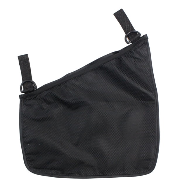 Organizador de cochecito de bebé, bolsa colgante de red de malla para cochecito, bolsa de accesorios para correr de bebé
