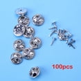 thumbnail image 4 of Cuadros Decorativos Juego de 100 pines de soporte de Base de broche de plata, soporte de insignia para decoración de joyería DIY Ehuebsd  Nuevos Originales, 4 of 7