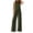 Army Green, variant on BTFBM Summer 2 Piece Lounge Sets For Women Sleeveless Mock Neck Wide Leg Loose Spring Vacation Airport Travel Outfits