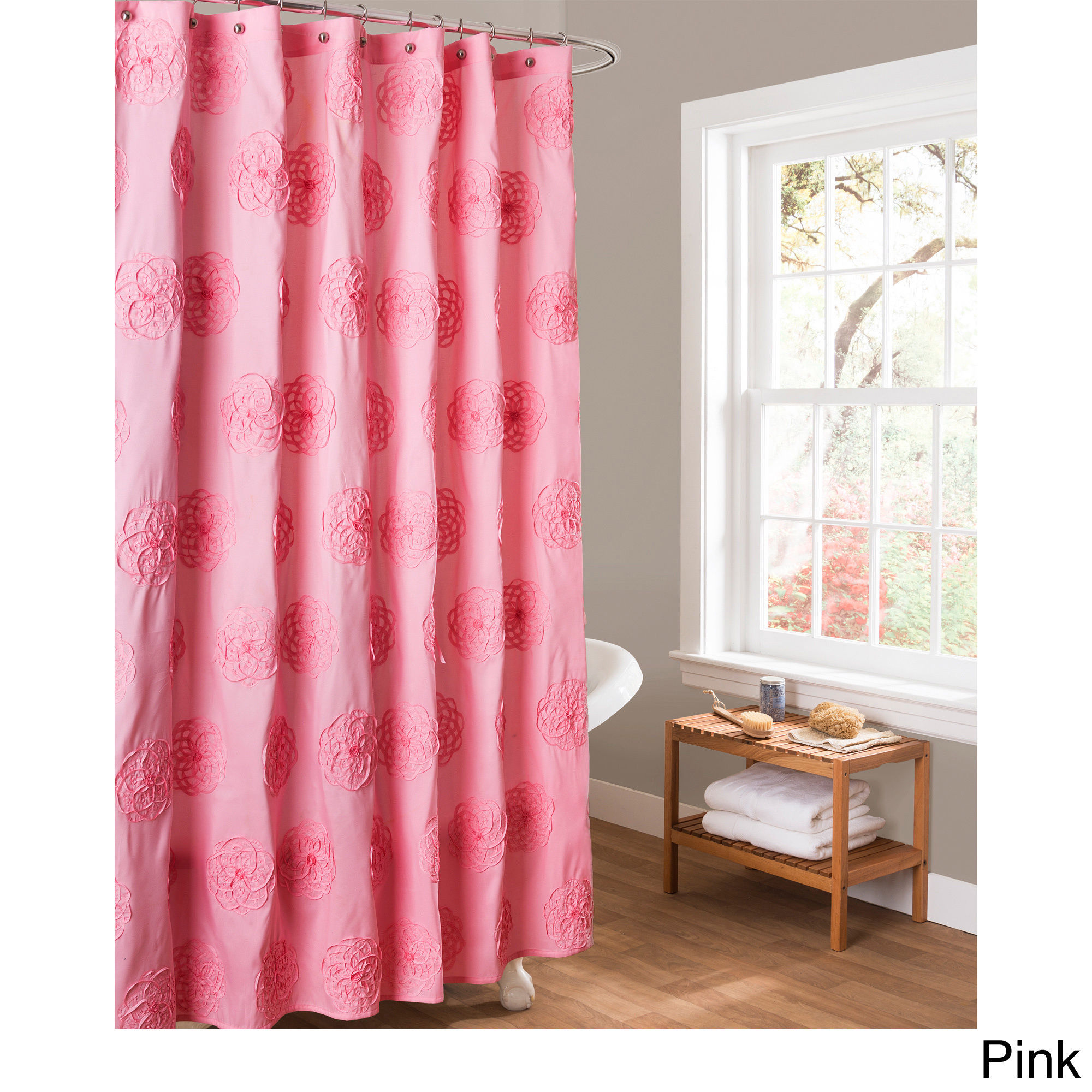 Lush Decor Samantha Shower Curtain