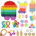 thumbnail image 1 of SUNSIOM Sensory Fidget Toys Set, 27/40 Pack Stress Relief Hand Toys Kit, 1 of 6