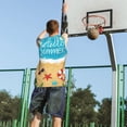 thumbnail image 5 of Honeii Hello Summer1 print basktball shirt for men and women, Unisex basketball jersey for Theme party-3X-Large, 5 of 6