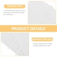 thumbnail image 3 of Shisuyan 20 Sheets Double Sided Adhesive Wax Seal Sticker Craft Projects 1.2x0.4in, 3 of 9