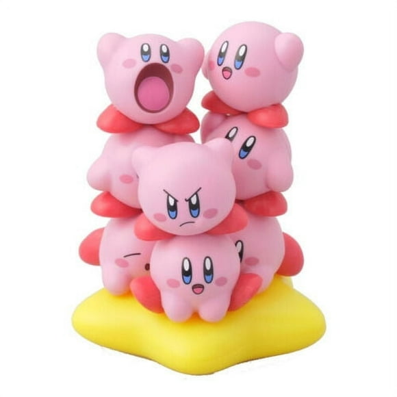 POINTERTECK Ensemble de 10 Pcs Anime Kirby Figurine d'Action en PVC Jouets Collection Poupée Modèle Cadeaux pour Fille