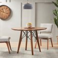 thumbnail image 4 of Gracie Mills Hammons Adjustable Height Round Dining Set GRACE-15500 Upholstered Chairs, 4 of 4