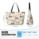 thumbnail image 4 of Fotbe Vintage Farm Pigs Bolsa de Viaje para Playa - Resistente al Agua, Bolsa Tote de Gran Capacidad y Ligera con 7 Bolsillos para Mujeres y Hombres, 4 of 7