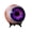 Purple, variant on Hyper-Realistic Monster Eyeball Decor, Halloween Horror Eyeball Prop with Stand, Scary Realistic Fake Eyes for Haunted House, Party, Home Decoration Yellow D