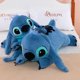 thumbnail image 5 of 45/60/80cm Stitch Disney Doll Plush Toys Lilo&stitch Plush Stuffed Doll Soft Pillow Prone Posture Dark/light Blue Cute Gift Toys, 5 of 5