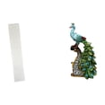 thumbnail image 1 of Pantalla de lámpara de pie,Lámpara de estudio minimalista con pantalla,Cubierta de luz Iluminación creativa para dormitorios,Figura de escritorio,Estante de estatua de pavo real para, 1 of 8