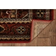 thumbnail image 5 of Linon Serape Medallion Power Loomed Polyester 2'x3' Rug in Red, 5 of 6