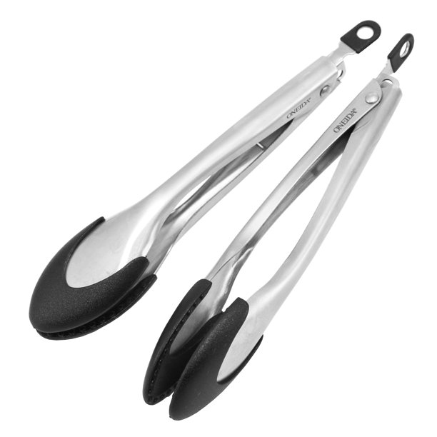 Oneida Small Stainless Steel Tongs