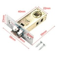 Tubular Latch Mortice Door Tubular Latch For Both Right And Left Hand