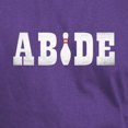 thumbnail image 3 of CafePress - The Bowling Dude Abides T Shirt - Men's Classic Graphic Cotton T-Shirt, 3 of 4