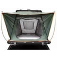 thumbnail image 1 of Bushwacker Tent OL-104 GoTent; Vehicle Rooftop; Sleeps 2 Adults; Oxford Fabric/Stainless Steel Frame With Aluminum Hardshell; Mesh Windows With Zippered, 1 of 11