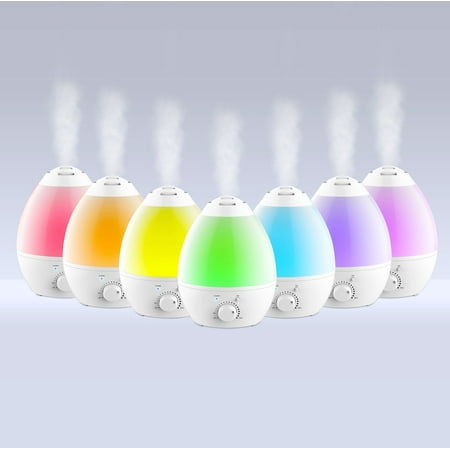 Bell howell ultrasonic color changing humidifier