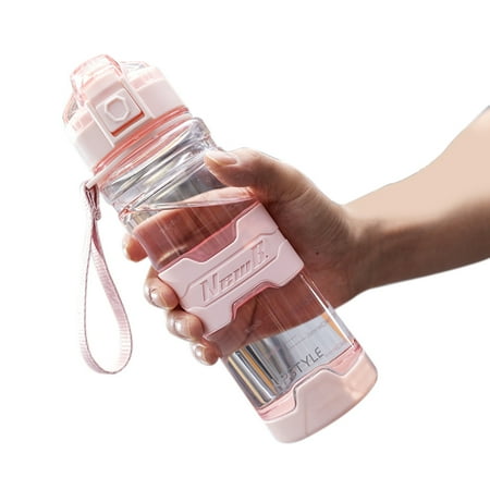 

1000ML Portable -Capacity Fitness Sports Pink