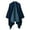 Navy, variant on Scarf For Women Casual Gray Shawl Wrap Ponchos Cape Cardigan Sweater Open Front For Gifts Scarf