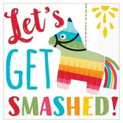 Fiesta 'Let's Get Smashed' Small Napkins (16ct)