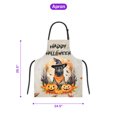 thumbnail image 5 of Happy Halloween Belgian Malinois Witches Hat Pumpkin Carving Apron Sheepdog Dog Lover Gifts for Cooking Grilling Baking Painting Gardening - 02019, 5 of 5