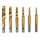 thumbnail image 1 of Broca para baldosas de vidrio Sharpla 6x dorado perforación multimaterial, 1 of 6