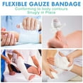 thumbnail image 6 of LotFancy Gauze Bandage Roll, 48 Gauze Wrap, 4 in x 4 Yards Stretched, 6 of 9