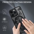 thumbnail image 2 of Funda de teléfono BENTOBEN para iPhone 14 Pro Max con estampado de mariposas, 2 of 8