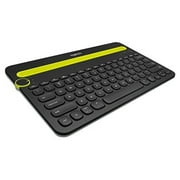 Logitech K480 920-006342 Black Bluetooth Wireless Mini Multi-Device Keyboard (Non-Retail Packaging)