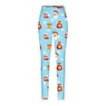thumbnail image 4 of Luxalzxs Fleece Lined Leggings for Women Christmas Printing Elasticity Pants Workout Leggings Yoga Pants, 4 of 4
